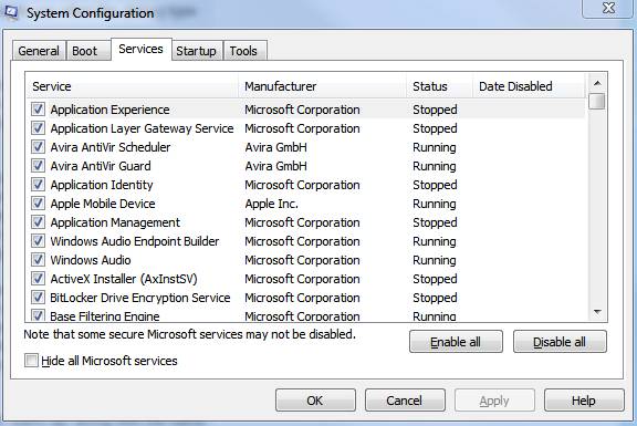Windows 7 Startup Programs Registry Key